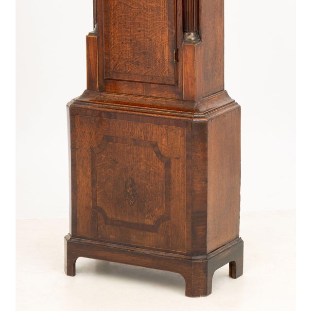 George IV Mahogany and Oak Longcase Clock, by Joseph Whiston For Sale - Image 14 of 17