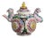 East Indian Porcelain Teapot For Sale