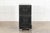 Wood Large 19th Century English Ebonised Teak Campaign Chest Drawers, 1880 For Sale - Image 7 of 16