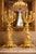 1840s French Louis XV Ormolu Bronze Clock Set - 3 PCS For Sale - Image 4 of 11