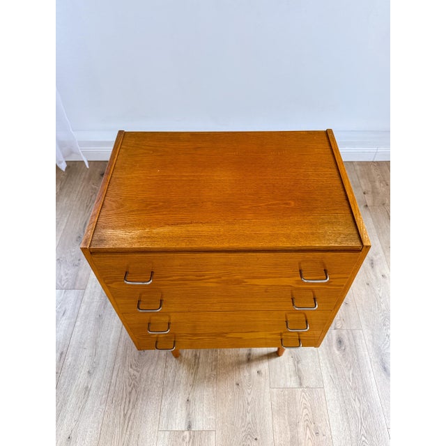 Mid-Century Modern Chest of Drawers in Ash, Czechoslovakia, 1960s For Sale - Image 17 of 18