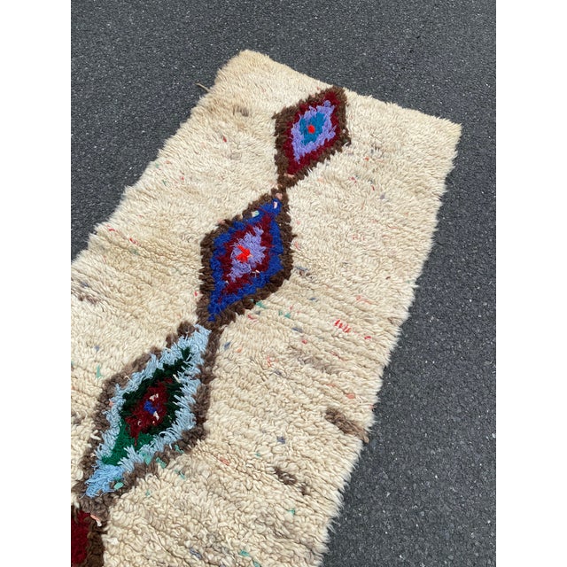 Azilal Vintage Wool Rug For Sale - Image 6 of 10
