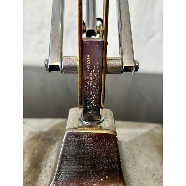 An original herbert terry no. 1209 anglepoise desk lamp, manufactured in england by herbert terry & sons ltd., redditch,...