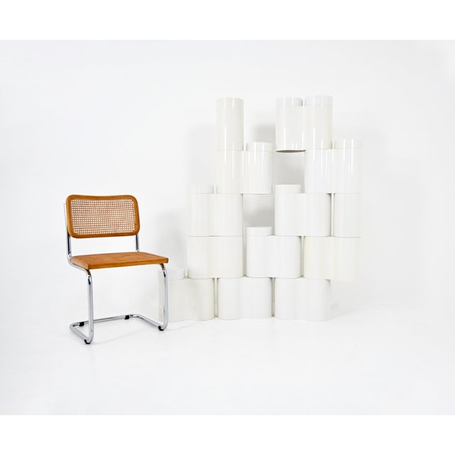 Plastic Fiocco Modular Room Divider by Pierluigi Spadolini & Paolo Felli for Kartell, 1970s For Sale - Image 7 of 10