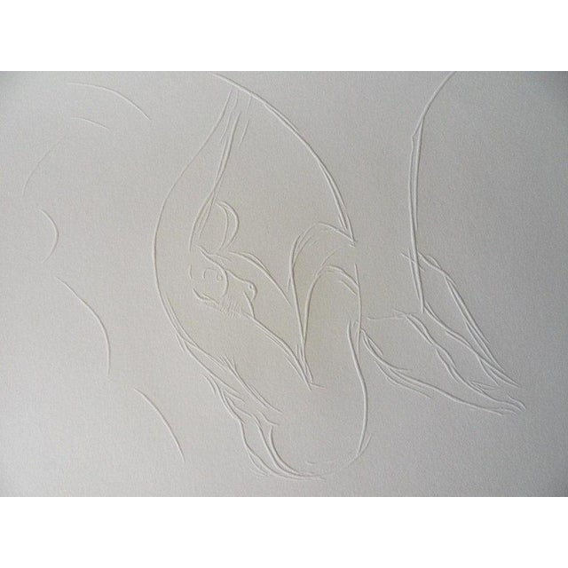 Henri Matisse (1869-1954) (after) Merion in Action Wood engraving by embossing On paper from Moulin de Laroque, 32 x 24 cm...