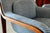 Knoll Pair of Bill Stephens Knoll Model 1315 Lounge Chairs | Newly Upholstered in Rare Nos Vintage Knoll Kampala Fabric For Sale - Image 4 of 14