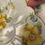 Ivory Vintage Salisbury "Pansy" Fine Bone China Teacup & Saucer Set For Sale - Image 8 of 8