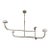 Visual Comfort Kelly Wearstler Pedra Two Tier Shallow Chandelier For Sale