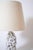 Angkor White Round Lamp by Barracuda Interiors For Sale - Image 5 of 6