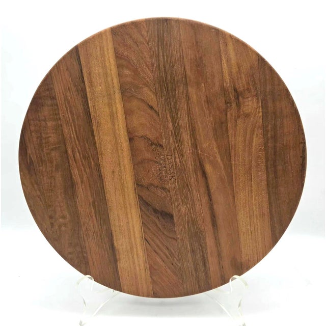 Dansk 1960s Jens Quistgaard Teak Wood Cheese Tray Designed for Dansk For Sale - Image 4 of 11