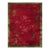 1920s Antique Fuschia Asymmetrical Floral Handknotted Wool Chinese Art Deco Rug For Sale