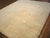 Moroccan 1970s White Cream Stripe Modern Vintage Moroccan Shag Rug 8' X 9'9" Wool Carpet For Sale - Image 3 of 6