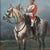 Wood Original Oil on Panel Painting "Queen Victoria's Horse Guard" Signed by Olivier Pichat For Sale - Image 7 of 9