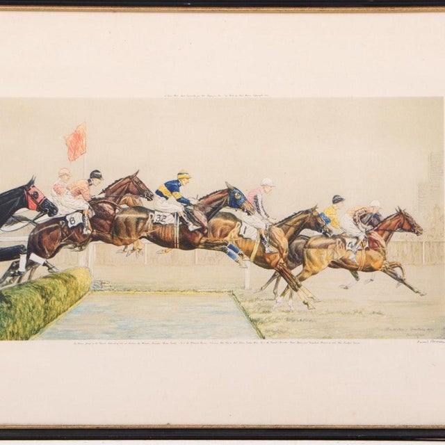Paul Brown (New York/ Minnesota; 1893 – 1958) The Water – Aintree, 1931 Color lithograph on paper Signed to lower right...