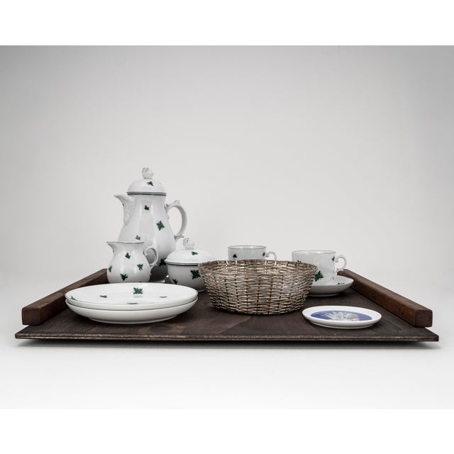 Biedermeier Mirabell Tête-À-Tête for Two on Wooden Tray from Fürstenberg, 1990s, Set of 12 For Sale - Image 13 of 18
