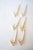 6 Asymetric Wall Hooks by Hertha Baller Austria, 1950s Original condition