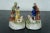 Mid 19th Century Antique Mid 19th Century Dudson English Staffordshire Pearlware Bocage Shepherd Figures - Set of 2 For Sale - Image 5 of 13