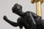 Stone Antique French Empire Figural Bronze & Marble Figural Lamps - a Pair For Sale - Image 7 of 18