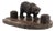 Large Antique Black Forest Bear Pen Holder and Inkwell, 1890s For Sale