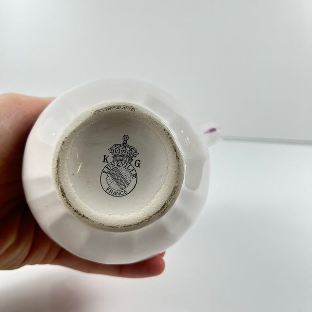 Ceramic Réverbère Model Gravy Boat from KG Lunéville, 1950s For Sale - Image 7 of 9