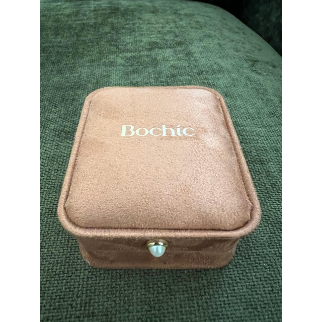 Bochic "Orient" Vintage Ruby, Opal & Sapphires Earrings Set 18K Gold & Silver For Sale - Image 11 of 18