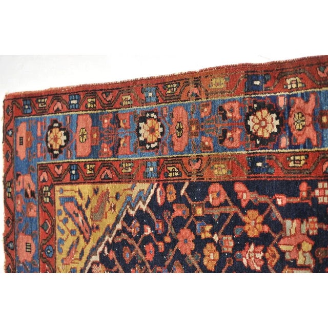 Serpent & Feline Tree of Life Hanging Rug 4.6 x 6.5 For Sale - Image 4 of 13
