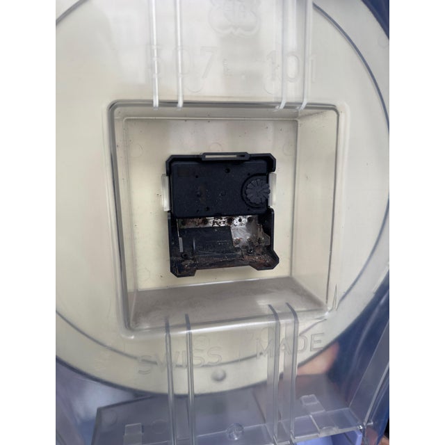 Plastic Vintage Wall Clock from Swatch, 1992 For Sale - Image 7 of 9