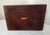 High Quality Handmade Italian Caminetto Burl Wood Veneer Brass Cigar Humidor Box For Sale - Image 15 of 17