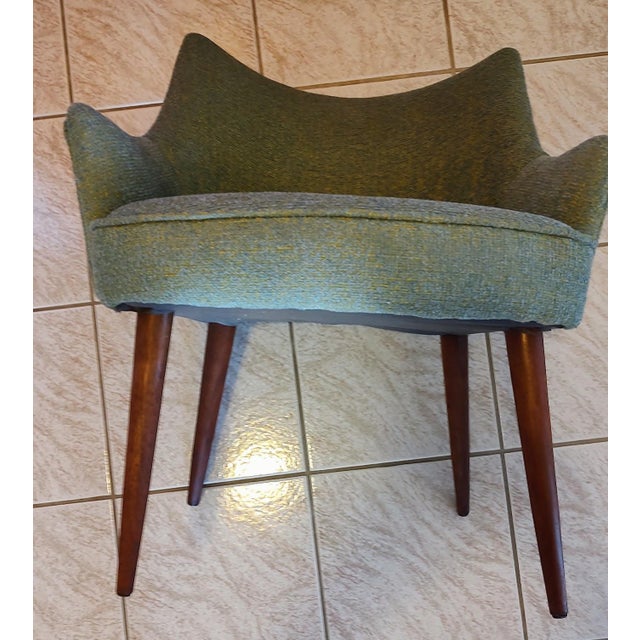1960s 1960s Refurbished MCM Tub Chair For Sale - Image 5 of 10