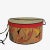 Beautiful vintage hat box with illustrations of French fashion/street scenes. The black cord is completely intact and...