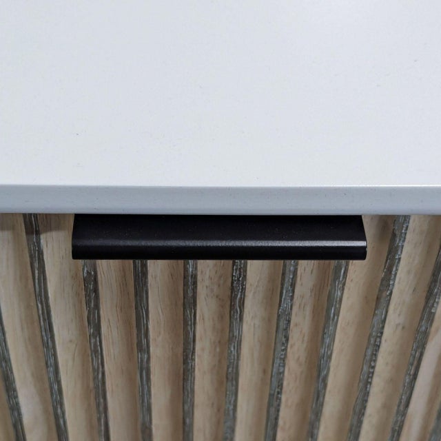 Wood West Elm Quinn Media Cabinet For Sale - Image 7 of 10