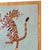 A captivating and spirited original painting featuring a leaping tiger set against a soft mint green background,...