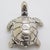 Vintage Italian Genuine Silver 800 Sea Turtle Dollhouse Miniature by Arezzo Tuscany Silversmiths, 1980s For Sale - Image 3 of 12