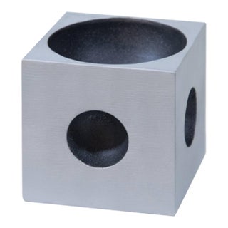 1970s Modernist Cube Sculpture by Artist Lorenzo Burchiellaro For Sale