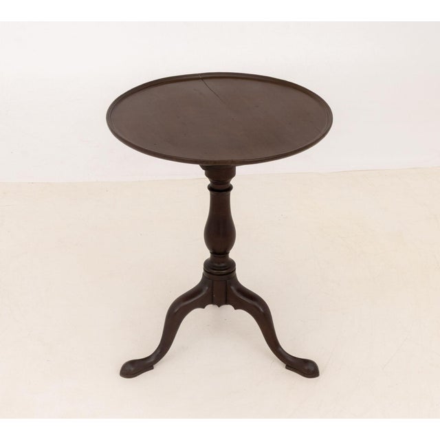 George III Style Mahogany Tripod Table For Sale In New York - Image 6 of 8