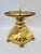 1970s Large Brutalist Brass Candlesticks, Europe, 1970s, Set of 2 For Sale - Image 5 of 11