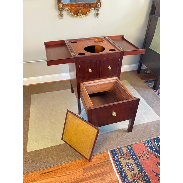 Late 18th Century Late 18th Century Rosewood and Mahogany Night Table / Basin Stand For Sale - Image 5 of 16