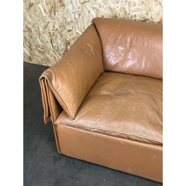 Danish Leather Sofa by Niels Bendtsen Lotus for N. Eilersen Design, 1970s For Sale - Image 10 of 13