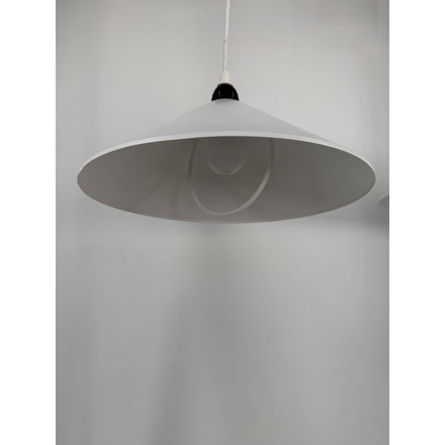 1970s Modern Danish Pendant Lamps, 1970s, Set of 2 For Sale - Image 5 of 9