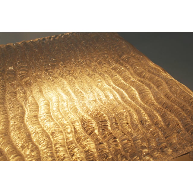 Large Vintage Ice Glass Wall Lamps from Kaiser Leuchten, 1970s, Set of 2 For Sale - Image 12 of 13
