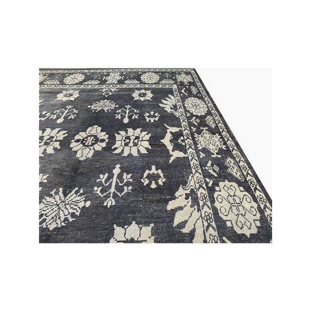 10x14 Turkish Oushak Area Rug - 111115 For Sale - Image 10 of 13