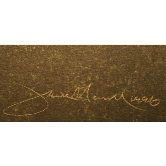 Impressionist Frank Howell "Reunion" Hand Signed & Numbered Serigraph 1996 For Sale - Image 3 of 4