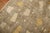 Mid 20th Century Zabihi Collection Turkish Zeki Muren Deco Square Rug - 7' x 7'6" For Sale - Image 12 of 12