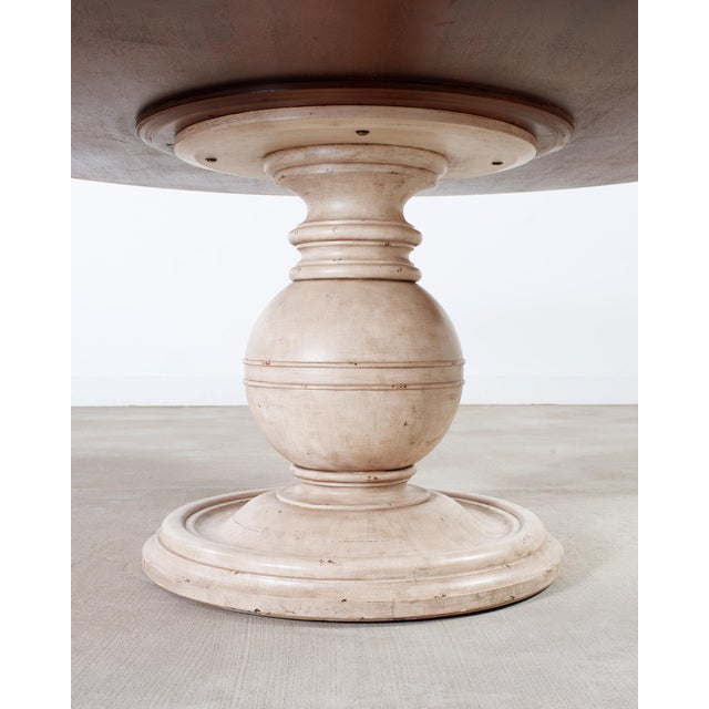 2000 - 2009 Theodore Alexander "Brooksby Nicolet" Round Dining Table For Sale - Image 5 of 18