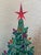 American Vintage Ceramic Lighted Table Top Christmas Tree For Sale - Image 3 of 8