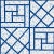 Sample - Schumacher X Cristina Buckley Fancy Beast Wallpaper in Indigo For Sale