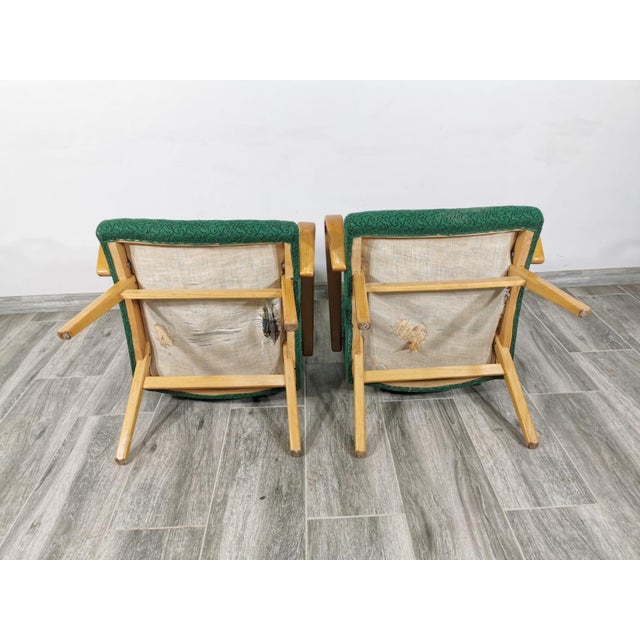 Set of Vintage Armchairs by Jaroslav Smidek, 1960s For Sale - Image 14 of 18