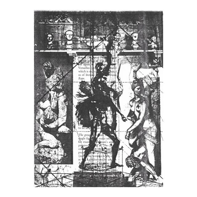 1997 Adrienne Anderson Tableau Vivant Lithograph For Sale