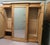 Wood Large Ash Arts & Crafts Triple Break Front Wardrobe Compactum, 1880 For Sale - Image 7 of 8