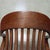 Mid-Century Traditional Taylor Chair Co. Solid Birch Walnut Swivel Banker's Chair For Sale - Image 9 of 14